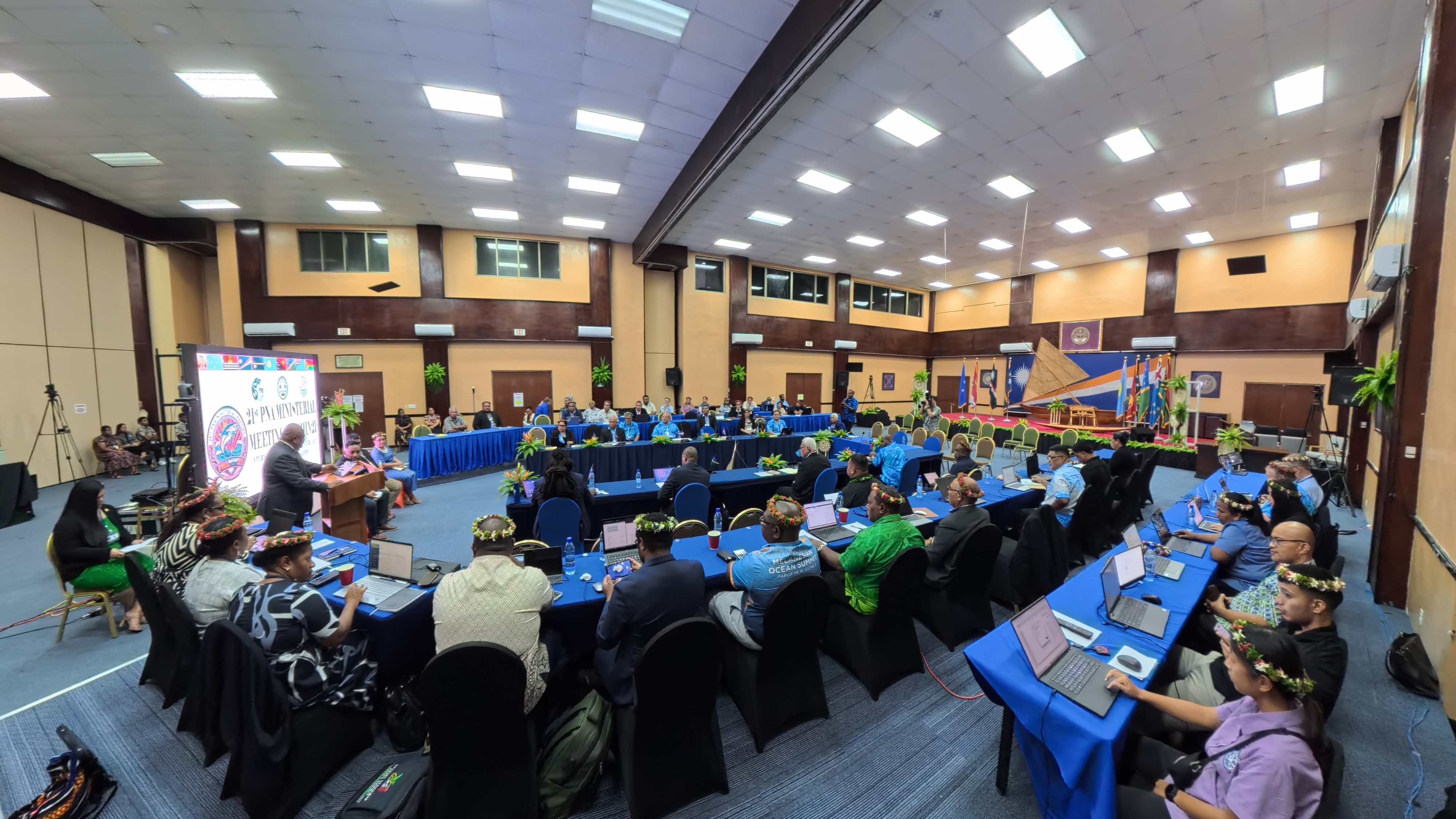 21st PNA Ministerial Meeting in Majuro, ICC