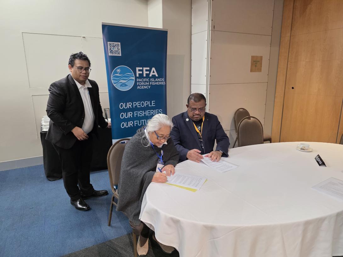 PNA Office and Pacific Islands Forum Fisheries Agency Strengthen Partnership to Advance East New Britain Initiative